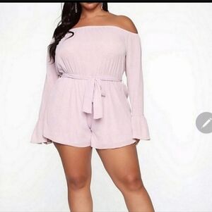 🍁🍂Nwt fashion nova rompe off shoulder 3x